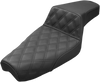 Saddlemen Step-Up Seat - Front Lattice Stitch - Black - Xl 879-03-172