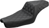 Saddlemen Step-Up Seat - Full Lattice Stitch - Black - Xl 807-11-175