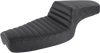 Saddlemen Step-Up Seat - Front Tuck-N-Roll/Rear Lattice Stitch - Black 879-03-176