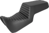 Saddlemen Step-Up Seat - Front Tuck-N-Roll/Rear Smooth - Black 821-34-171