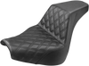Saddlemen Step-Up Seat - Front Lattice Stitch - Black - Fxbr/S '18-'20 818-31-172