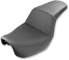 Saddlemen Step-Up Seat - Gripper - Black - Dyna 806-04-174