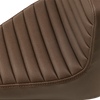 Saddlemen Step-Up Seat - Front Tuck-N-Roll/Rear Lattice Stitch - Brown - Scout '18-'19 I18-33-176Br