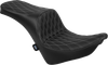 Drag Specialties Seats Seat Freedom 2Up Dd Stitch Silver Vinyl M8 Softail 2018-25