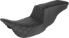 Saddlemen Tour Step-Up Seat - Front Lattice Stitch - Black - Fl '08-'22 808-07B-192
