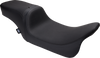 Drag Specialties Predator 2-Up Seat - Vinyl - Smooth - W/O Backrest - Flh/Fltr '08-'23
