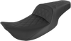 Saddlemen Slim Seat - Black - Lattice Stitch - '99-'07 Fl 897-06-162