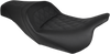 Saddlemen Slim Seat - Black - Lattice Stitch - '08-'23 Fl 808-07B-162
