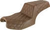Saddlemen Step-Up Seat - Full Lattice Stitch - Brown - Challenger I20-06-175Br