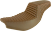 Saddlemen Step-Up Seat - Front Tuck-N'-Roll/Rear Lattice Stitch - Brown - Indian I14-07-176Br