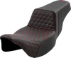 Step-Up Seat - Honeycomb - Extended Reach - Red Stitching - Fl '08-'23 808-07B-17804
