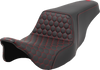 Step-Up Seat - Honeycomb - Red Stitching - Fl '08-'23 808-07B-17704