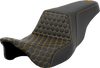 Step-Up Seat - Honeycomb - Gold Stitching - Fl '08-'23 808-07B-17707