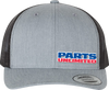 Parts Unlimited Parts Unlimited Hat - Gray/Black