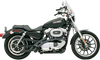 Bassani Xhaust Radial Sweepers Exhaust System - Black - '07-'13 Xl Xl4-Ff12Clb