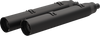 Khrome Werks 4-1/2" War Hammer Mufflers - Black 202225