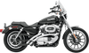 Bassani Xhaust Radial Sweepers Exhaust System - Chrome - '86-'03 Xl Xl-Ff12