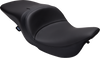 Drag Specialties Freedom Seat - Solar Leather - Black - Flh '97-'07