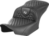 Roadsofa Seat - Without Backrest - Honeycomb - White Stitch - Fltr/Flhx '23-'24 823-07-18906