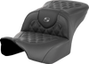 Roadsofa Seat - Without Backrest - Gray Lattice Stitch - Fltr/Flhx '23-'24 823-07-18202