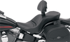 Saddlemen Seat - Explorer - With Backrest - Stitched - Black - Fl/Fx '06-'17 806-12-030