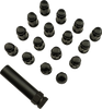 Moose Utility Lug Nut - Splined - 12 Mm X 1.50 - Black - 16 Pack Spmo3807Bl4