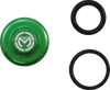 Moose Racing Oil Cap - Green - Kawasaki T14-6303Gn