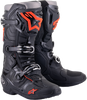 Tech 10 Boots - Black/Red Fluorescent - Us 8 2010020-1030-8