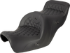 Saddlemen Roadsofa Seat - Without Backrest - Full Lattice Stitch - Black - Heated - Gl1500 '88-'00 H88-07-182Hct