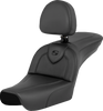 Roadsofa - Black - With Driver Backrest - Fxdwg '04-'05 804-05-187Br