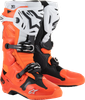 Tech 10 Enduro Boots - Fluorescent Orange/Black/White - Us 13 2010025-4512-13