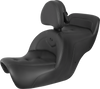 Saddlemen Seat - Roadsofa - With Backrest - Pillow Top - Black H88-07-181Br