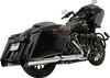 Bassani Xhaust 4-1/2" Slip-On Mufflers - Chrome 1F745