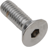 Drag Specialties Bolts - Flat-Head - Chrome - 5/16"-18 X 1-1/4"