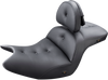 Saddlemen Seat - Roadsofa - With Backrest - Pillow Top - Black - Heated H18-07-181Brhct