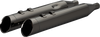4-1/2" Hp-Plus Slip-On Mufflers With Edge Tip - Eclipse - M8 201935