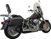 Bassani Xhaust 2-Into-1 Ripper Exhaust System - Short - Chrome - Twin Cam Softails 1S6C