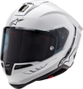 Supertech R10 Helmet - Solid - Gloss White - Xs 8200124-2170-Xs
