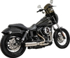 Bassani Xhaust 2-Into-1 Ripper Exhaust System With Super Bike Muffler - Stainless Steel 1D7Ss