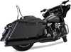 Khrome Werks 2-Into-1 Outlaw Exhaust System - Black - No End Cap Included 200775