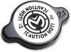 Moose Racing High Pressure Radiator Cap - Black - 2.1 Bar 212-2100