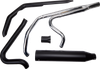 Khrome Werks Exhaust System Outlaw-Sr   Black W/O End Cap 200775-Sr