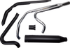 Khrome Werks Exhaust System Outlaw-Sr   Black W/O End Cap 200785-Sr