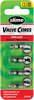 Slime Valve Cores - Straight - Black/Silver/Raw 22042