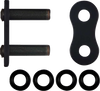 530 Max O - Connecting Link - Rivet - Black 530Maxo-Rl-B