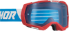 Thor Regiment Goggles - Red/White/Blue - Blue