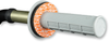 Renthal Grip Donutz - White/Orange G204