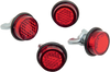 Chris Products License Plate Reflectors - 4Ct - Red Ch4R