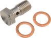 Goodridge Banjo Bolt - M10 X 1.25 - Single - Stainless Steel P992-03-32C