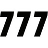 Factory Effex Fx Factory Number 7 - Black - 4" 08-90007